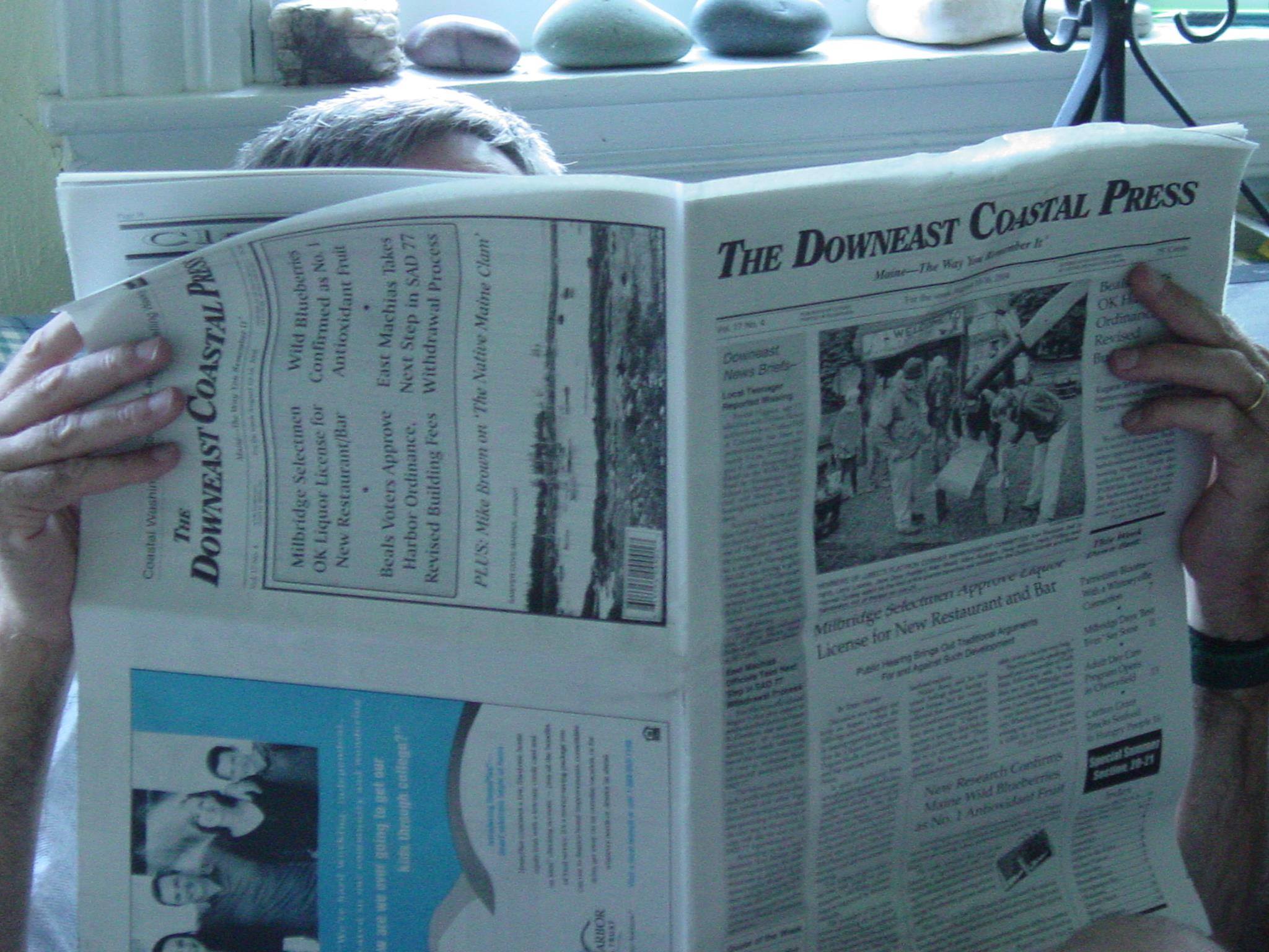 Remembering the Downeast Coastal Press Gladys Ganiel