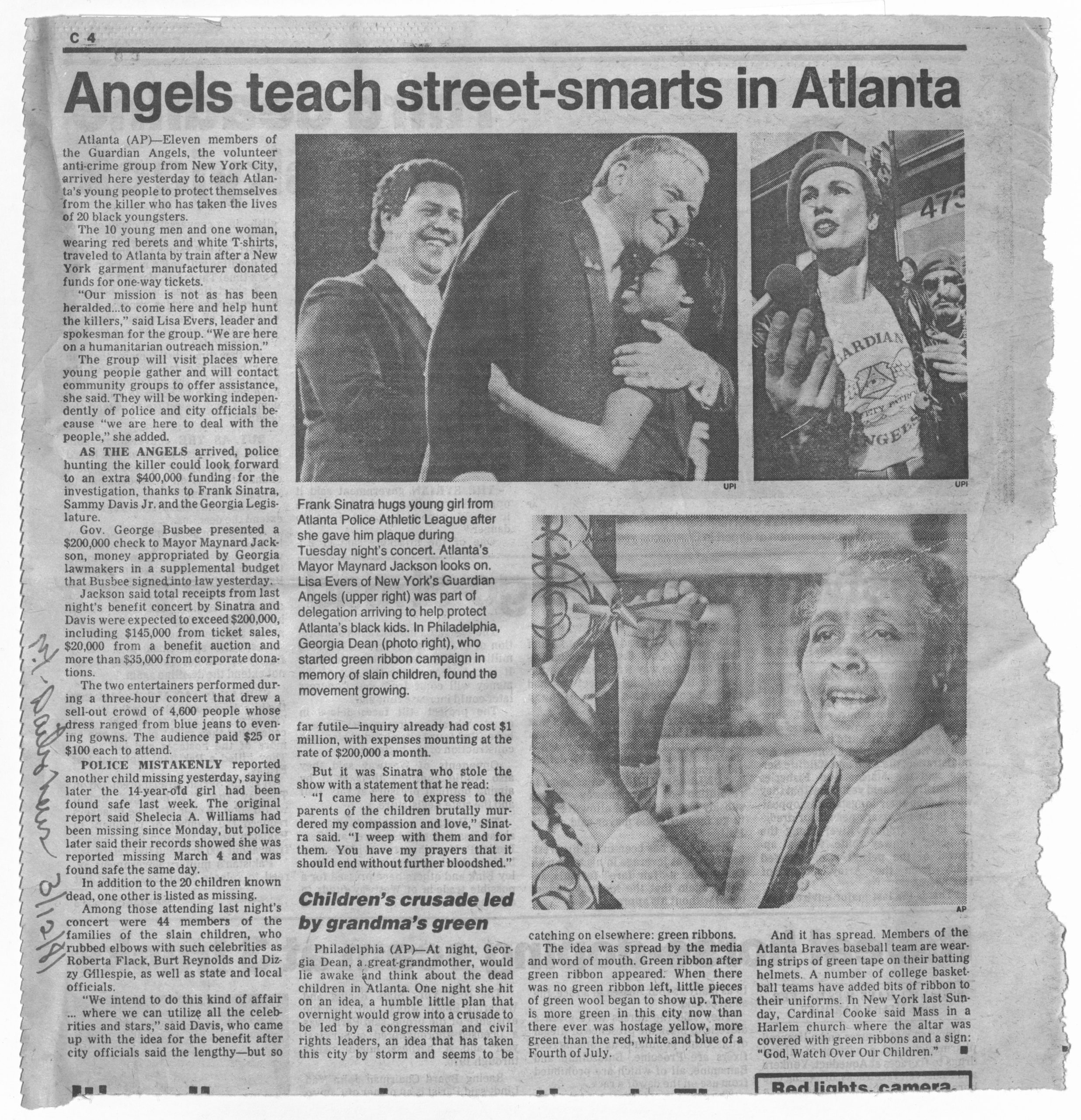Atlanta Child Murders Newspaper Clippings GLAM Center for Collaborative Teaching and Learning