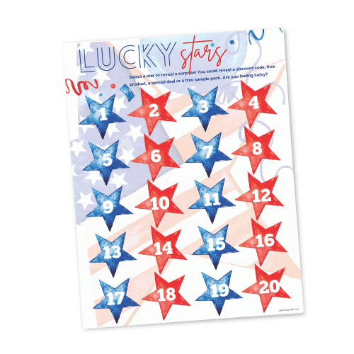 Lucky Stars Game Glam Boss Graphics