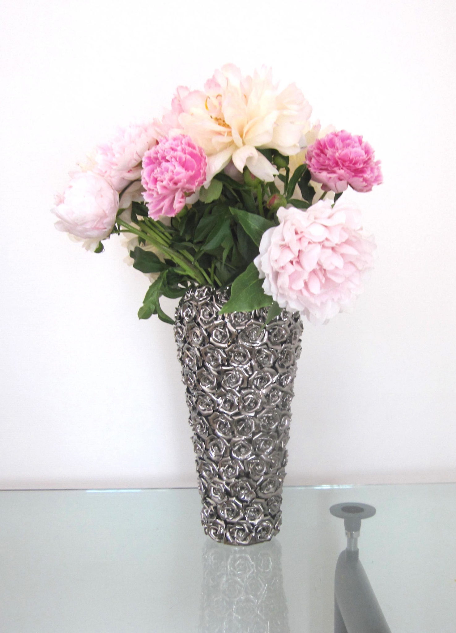 Vase mit Rosen Glam Connection