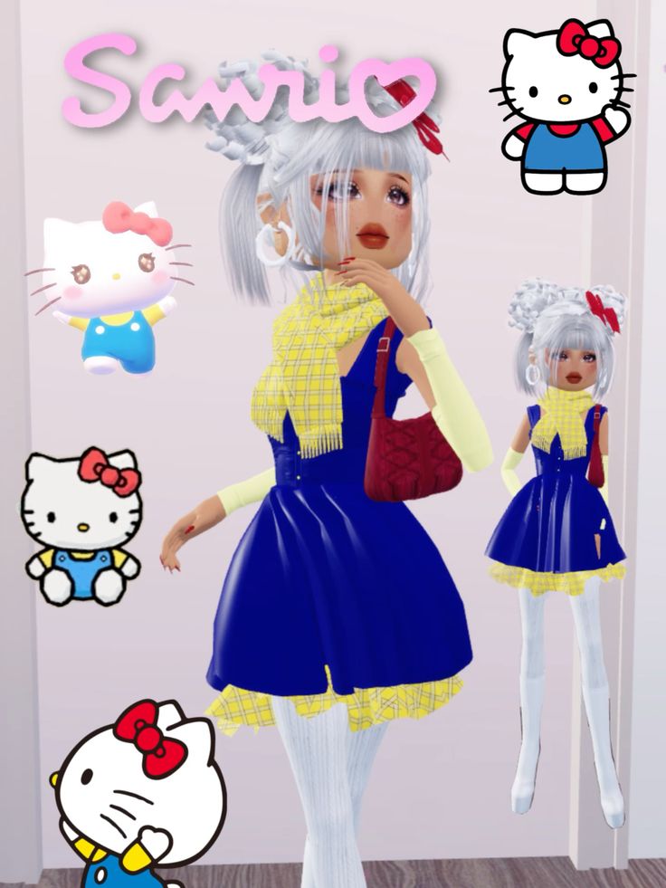 12+ Adorable Hello Kitty Outfits on Dress to Impress Glam Life Co