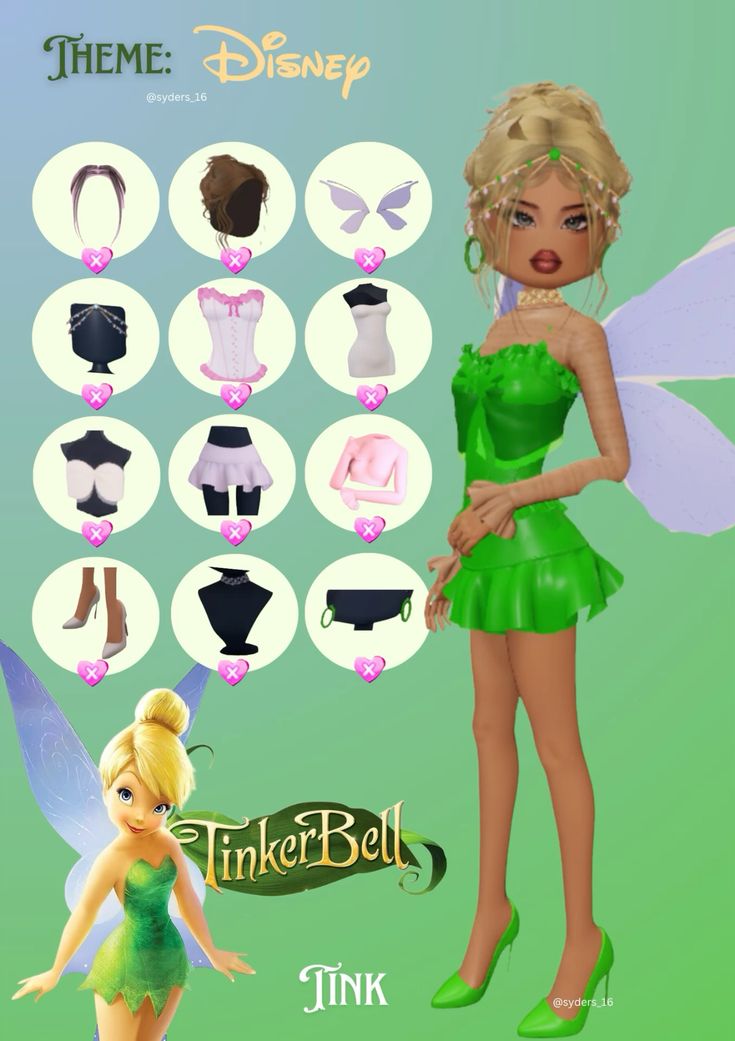 10+ Disney Dress to Impress Character Outfits for Magical Styles Glam