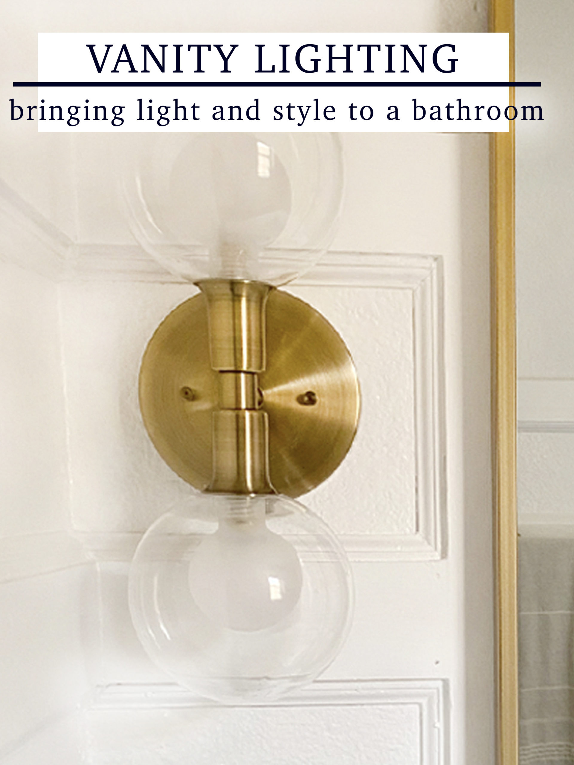 Stunning light fixtures for Bathrooms » Glammed Events