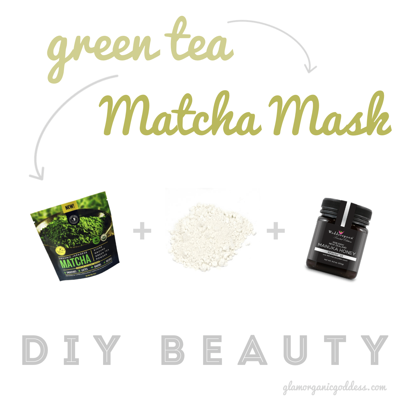 DIY BEAUTY Matcha Mask The Goddess