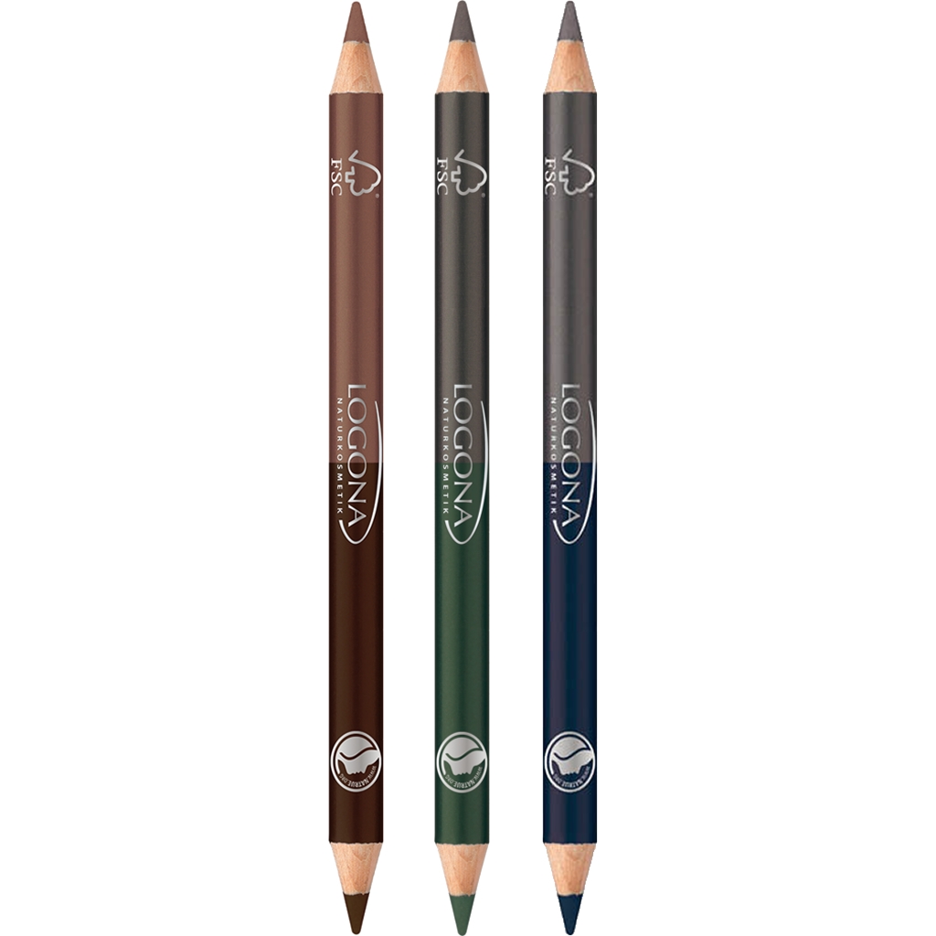 Buy Logona Double Eyeliner Pencils Glamour Cache