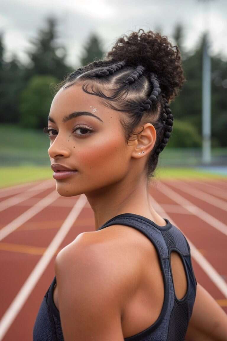 31 Stunning Running Hairstyles To Keep You Stylish And Comfortable On