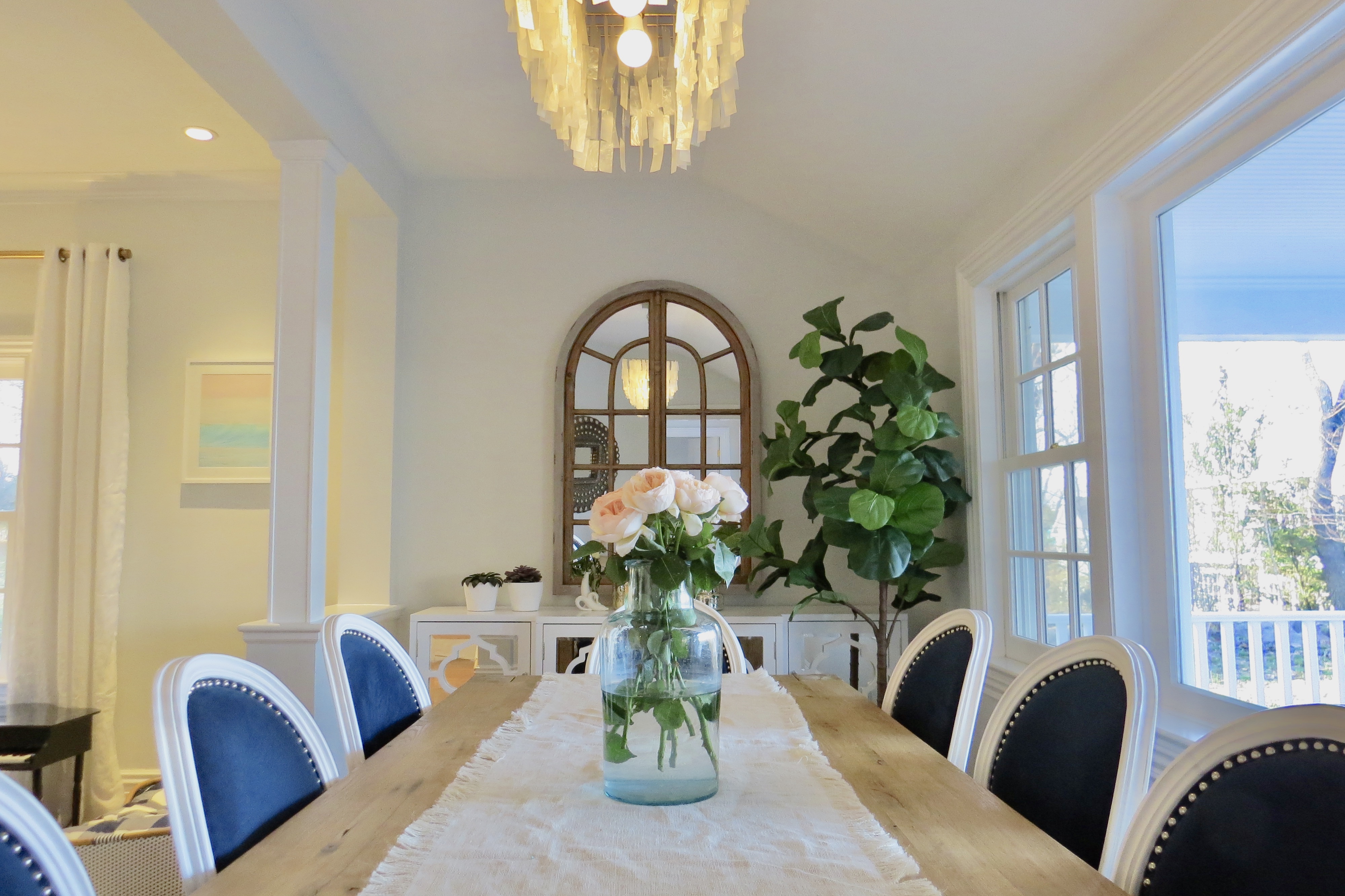 Dining Room Reveal Glam York