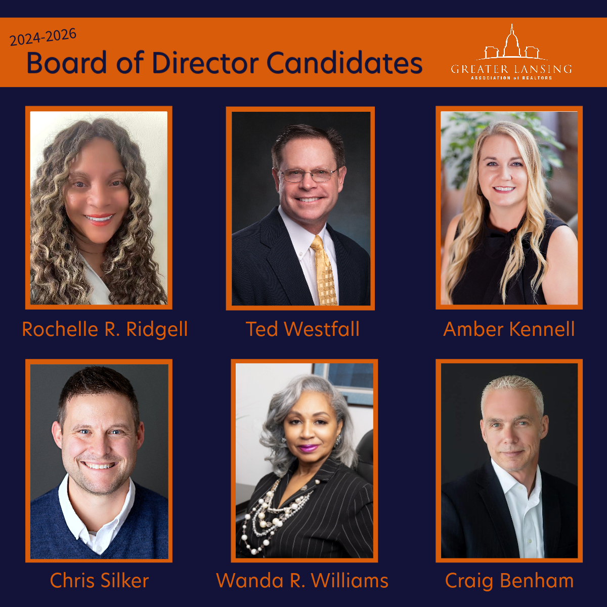 2024 Board of Director Candidates Greater Lansing Association of