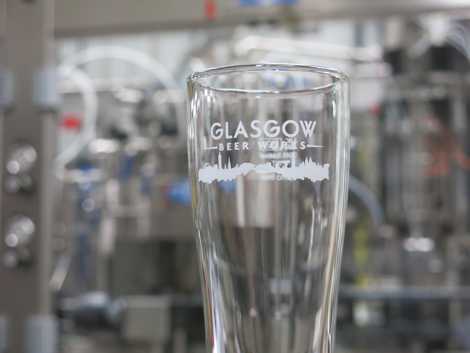Glasgow Beer Works Pint Glass Glasgow Beer Works