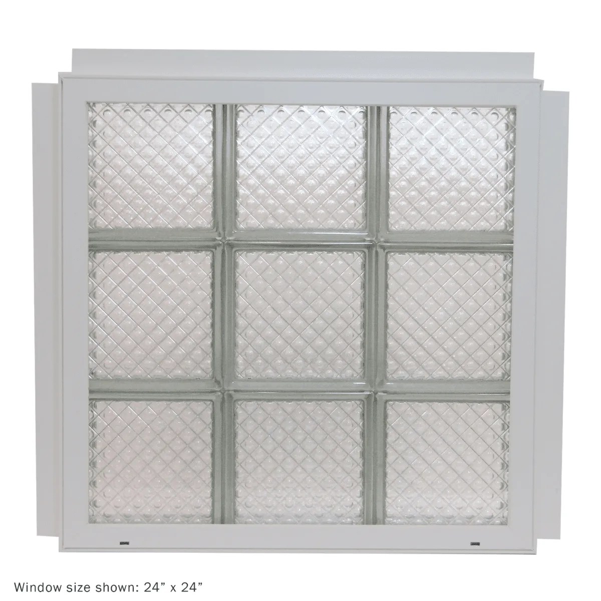 Diamond Glass Block Window Clear Choice® GBS