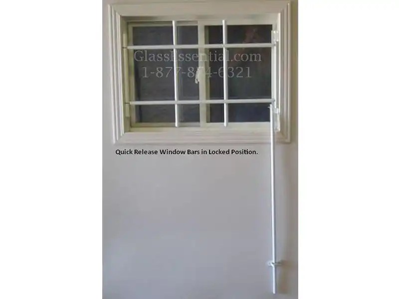 Quick Release Window Bars Glassessential