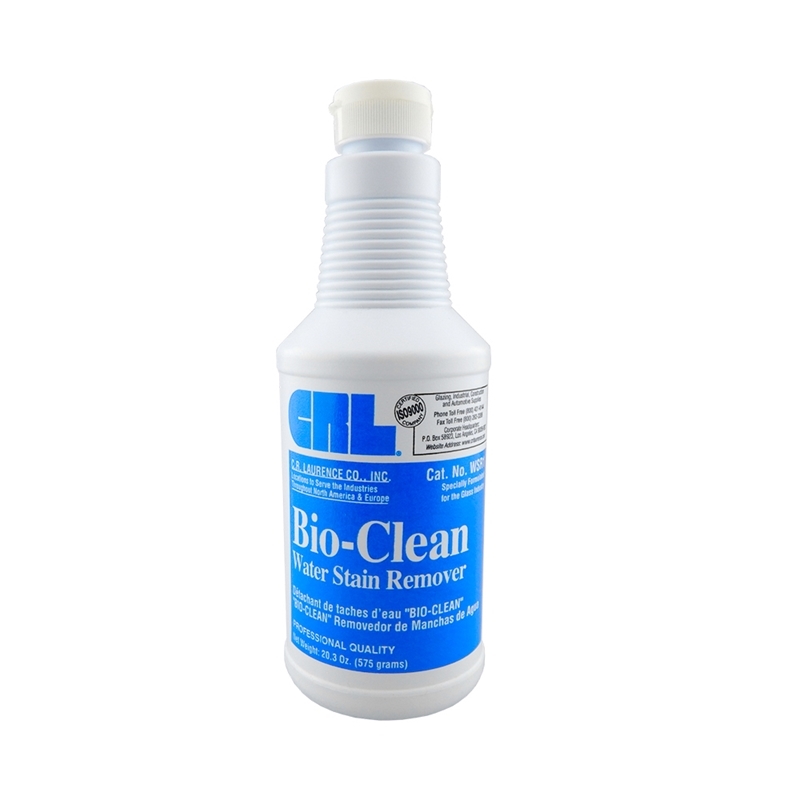 BIOCLEAN WATER STAIN REMOVER 16FL.OZ.* IGT Glass Hardware