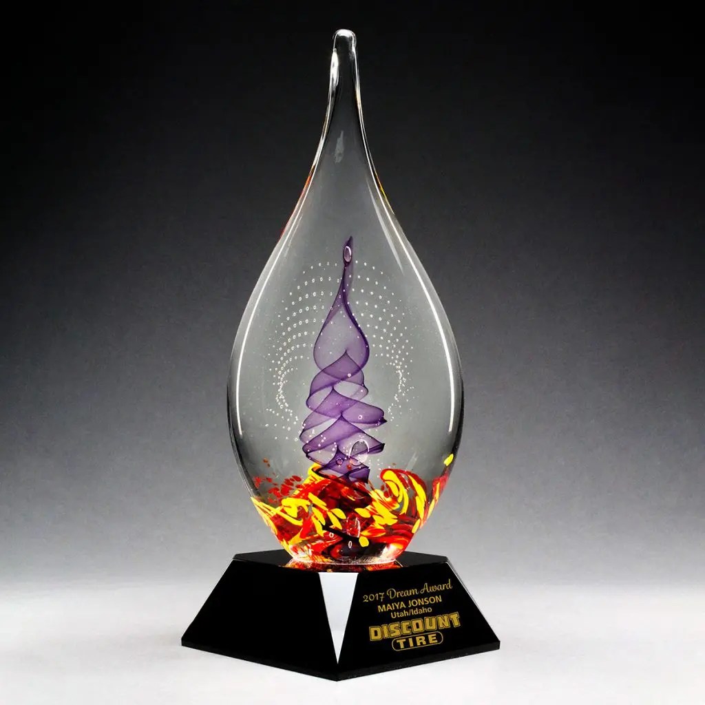 Art Glass Awards Glassical Designs Unique Awards & Recognition
