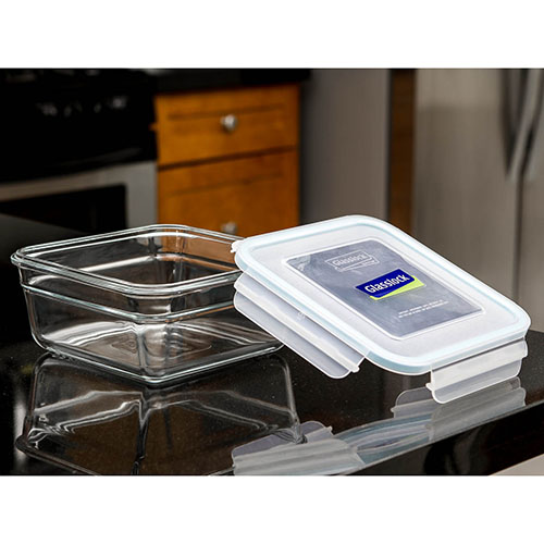OCST165 Glasslock Oven Safe Square 6.0 cups Glasslock USA