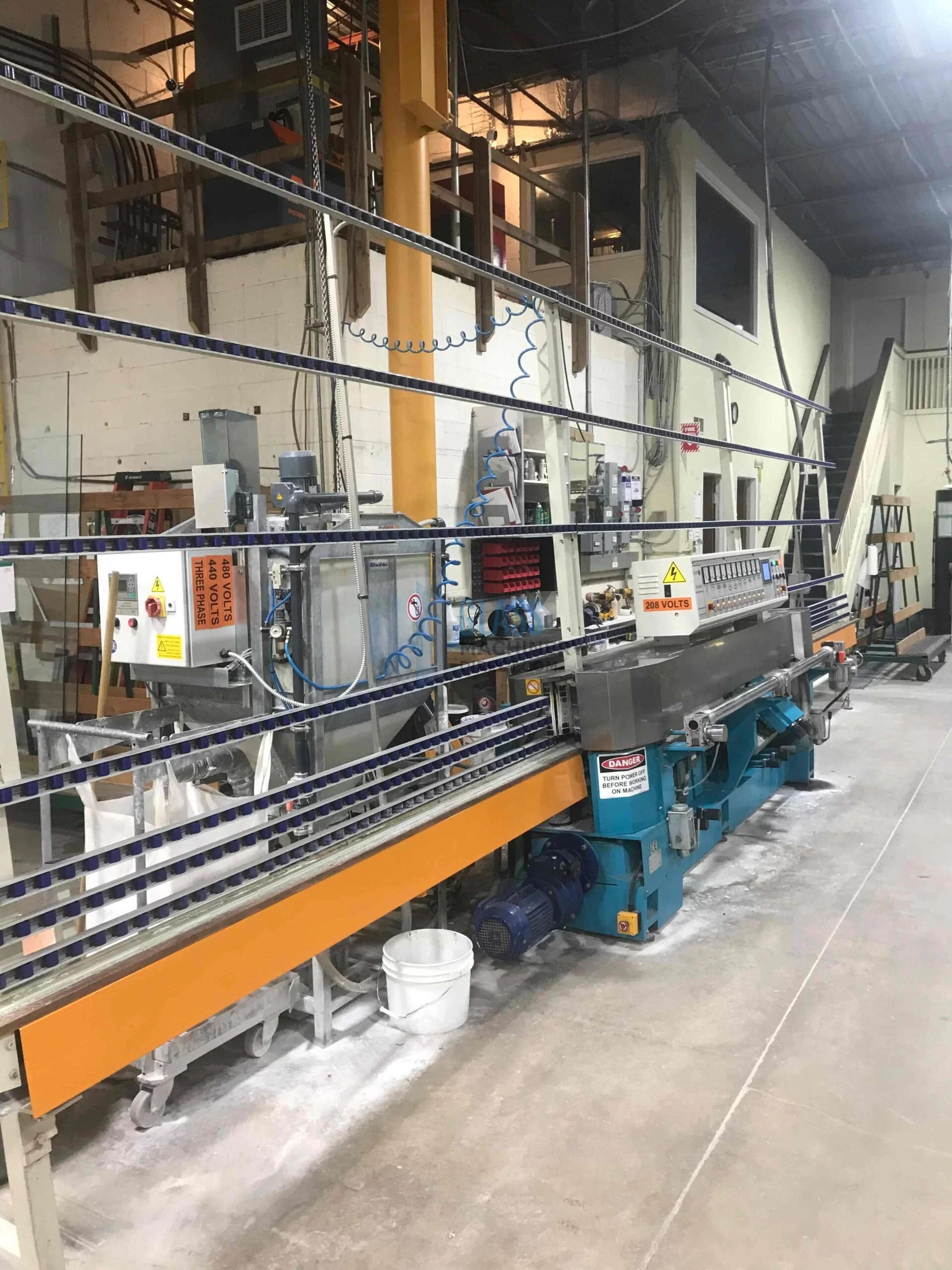 Ervin 10 Spindle Glass Edge Polisher Call for Price