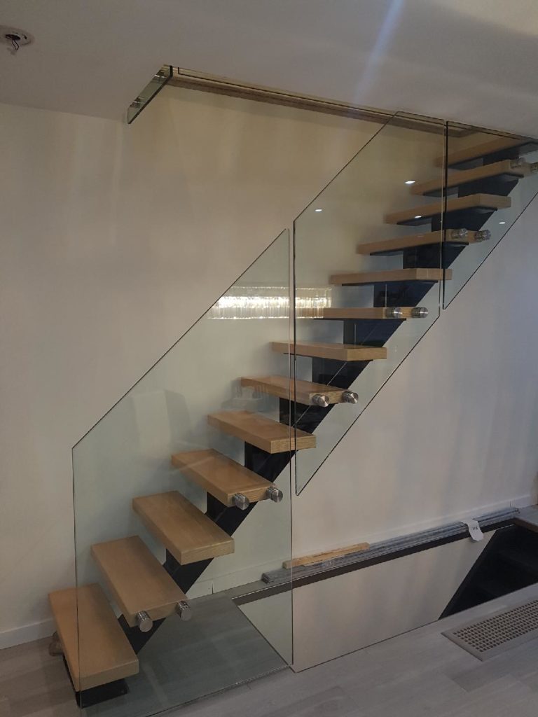 Interior & Glass Stair Railing Glass Ninja . Get a custom quote today!