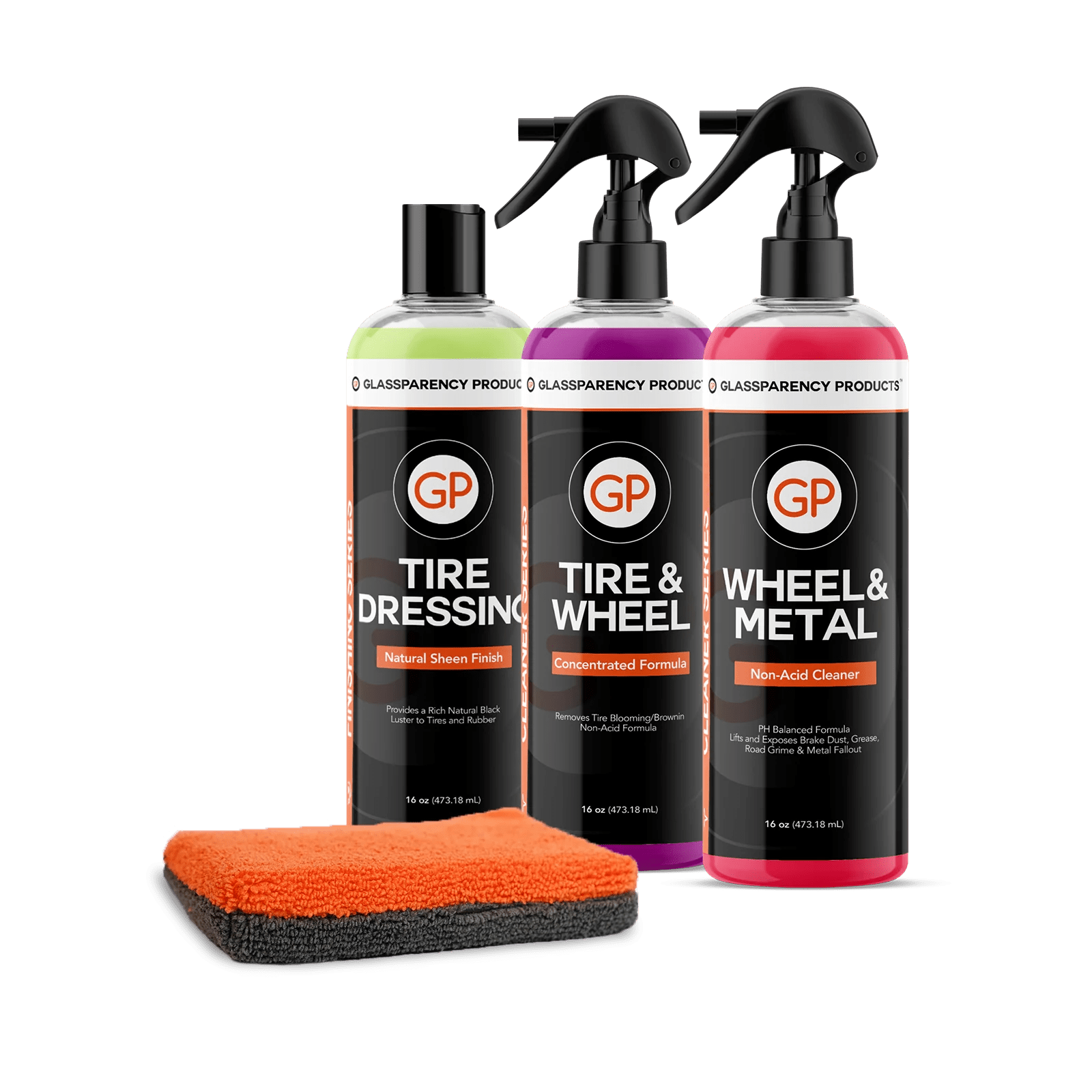 Tire & Wheel Clean + Shine Kit GlassParency