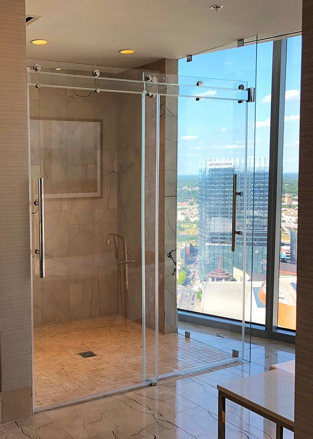 Glass Shower Doors in Tampa GlassPro Services