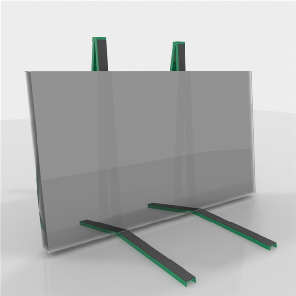 L Shape Glass Storage RacksAlrack Glass Storage Rack