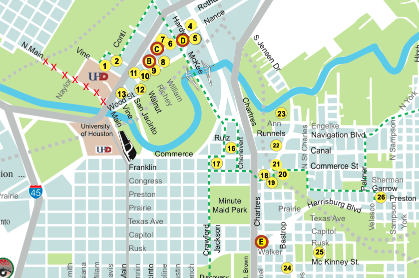Art Crawl Houston Map The Real Houston Art Fair 19th Houston ArtCrawl Goes Green, Adds Silo