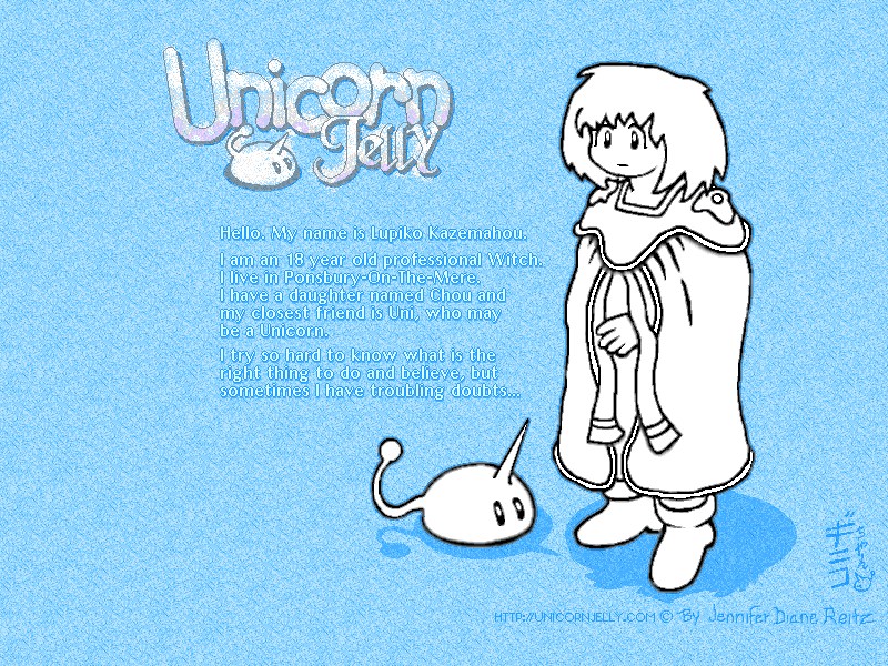 UNICORN JELLY by Jennifer Diane Reitz