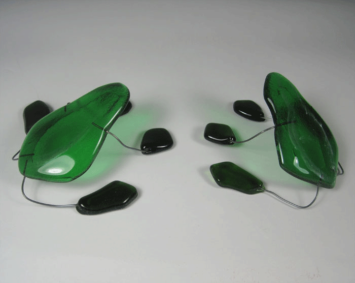 Fused Bottle Glass Frog Pattern eBook Glass With A Past