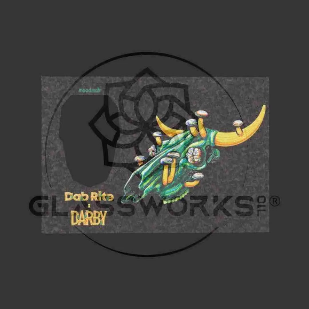 Dab Rite™ Darby Holm Collab x Moodmats Darby Skull