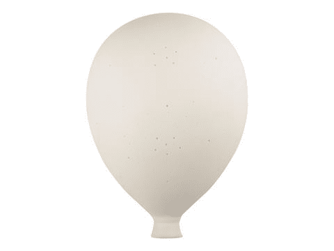 vägglampa ballong Vägglampa Ballong I Vitt Porslin