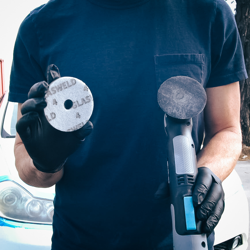 SAND Headlight Restoration Disks GlasWeld