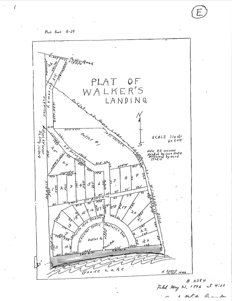 Goose Lake Association, Whitley County, Indiana