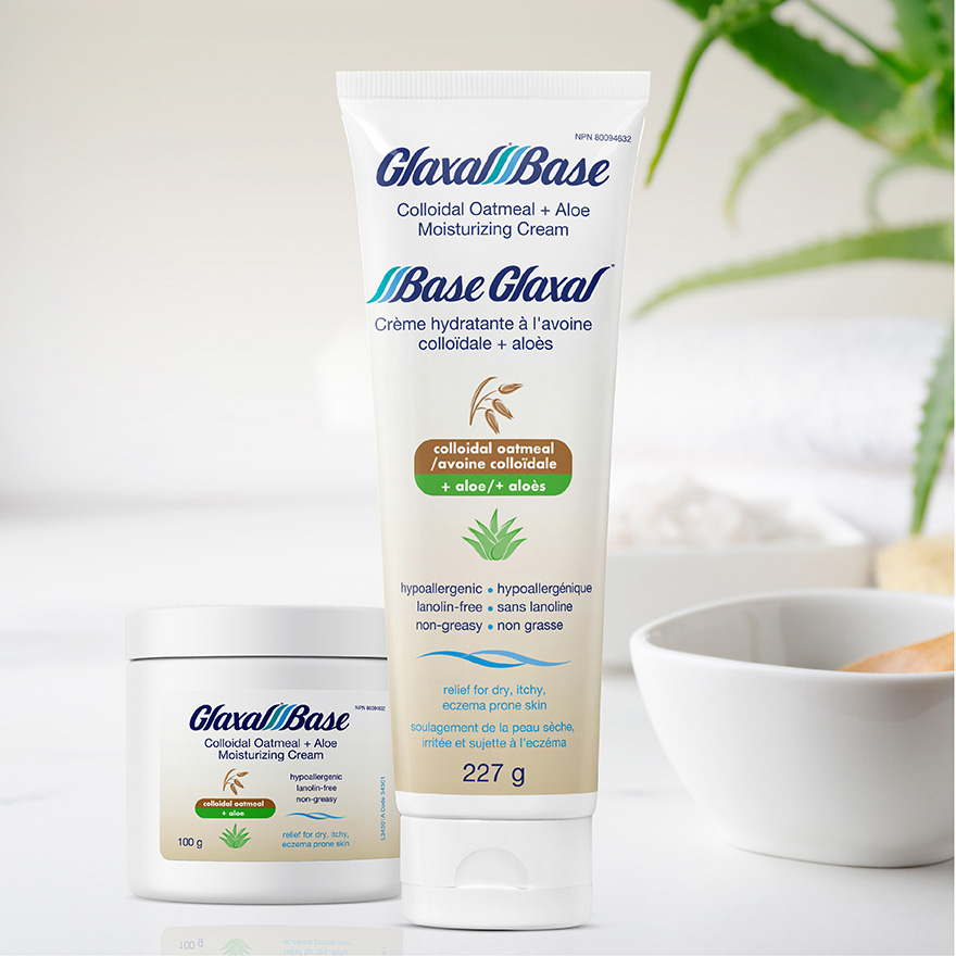 Colloidal Oatmeal + Aloe Moisturizing Cream Glaxal Base