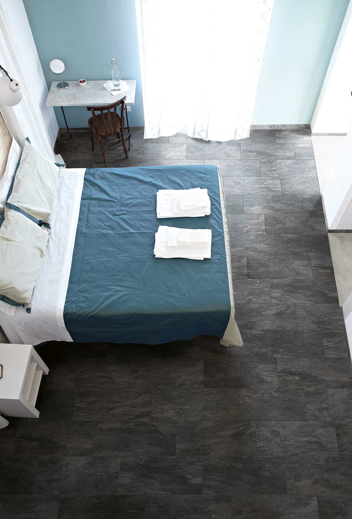 Luxury design FLORIM Ardoise Noir 60x120cm 9mm GLAZBUD