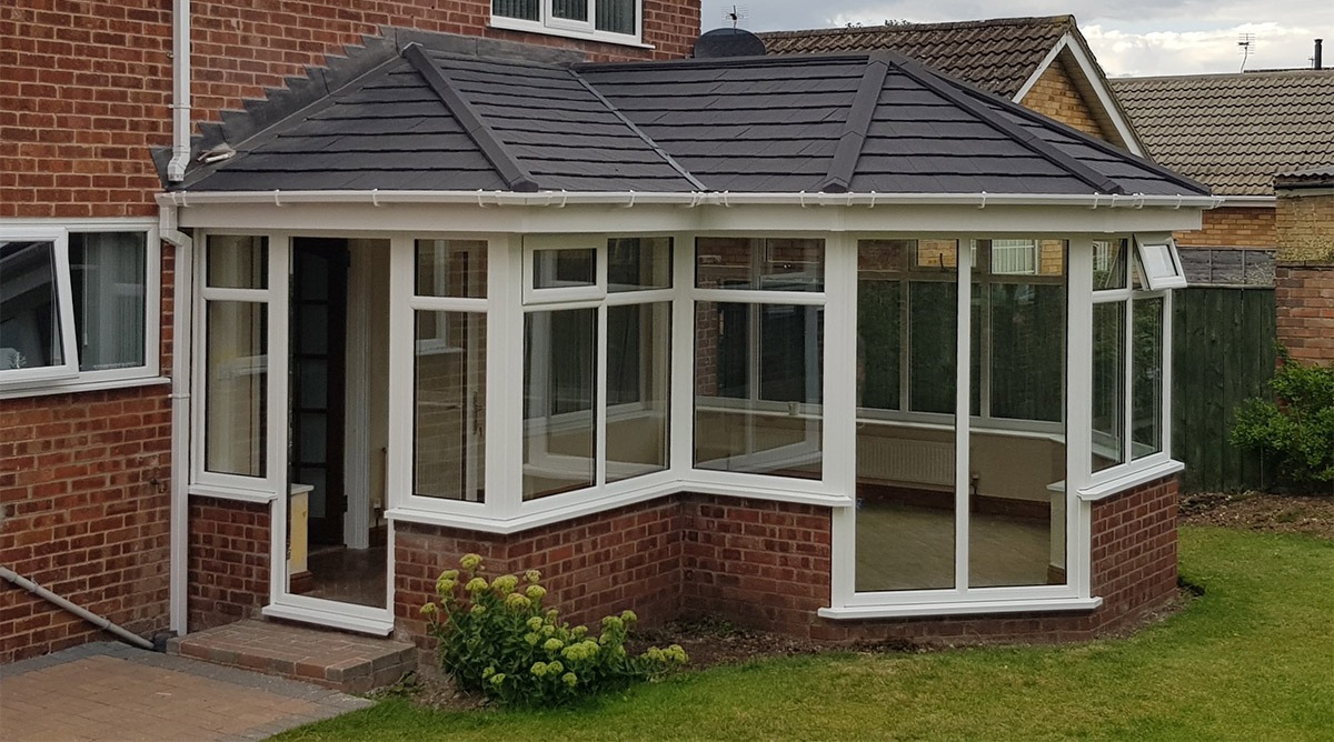 New Conservatory Frames & Tiled Roofs Glazerite Developments Hull