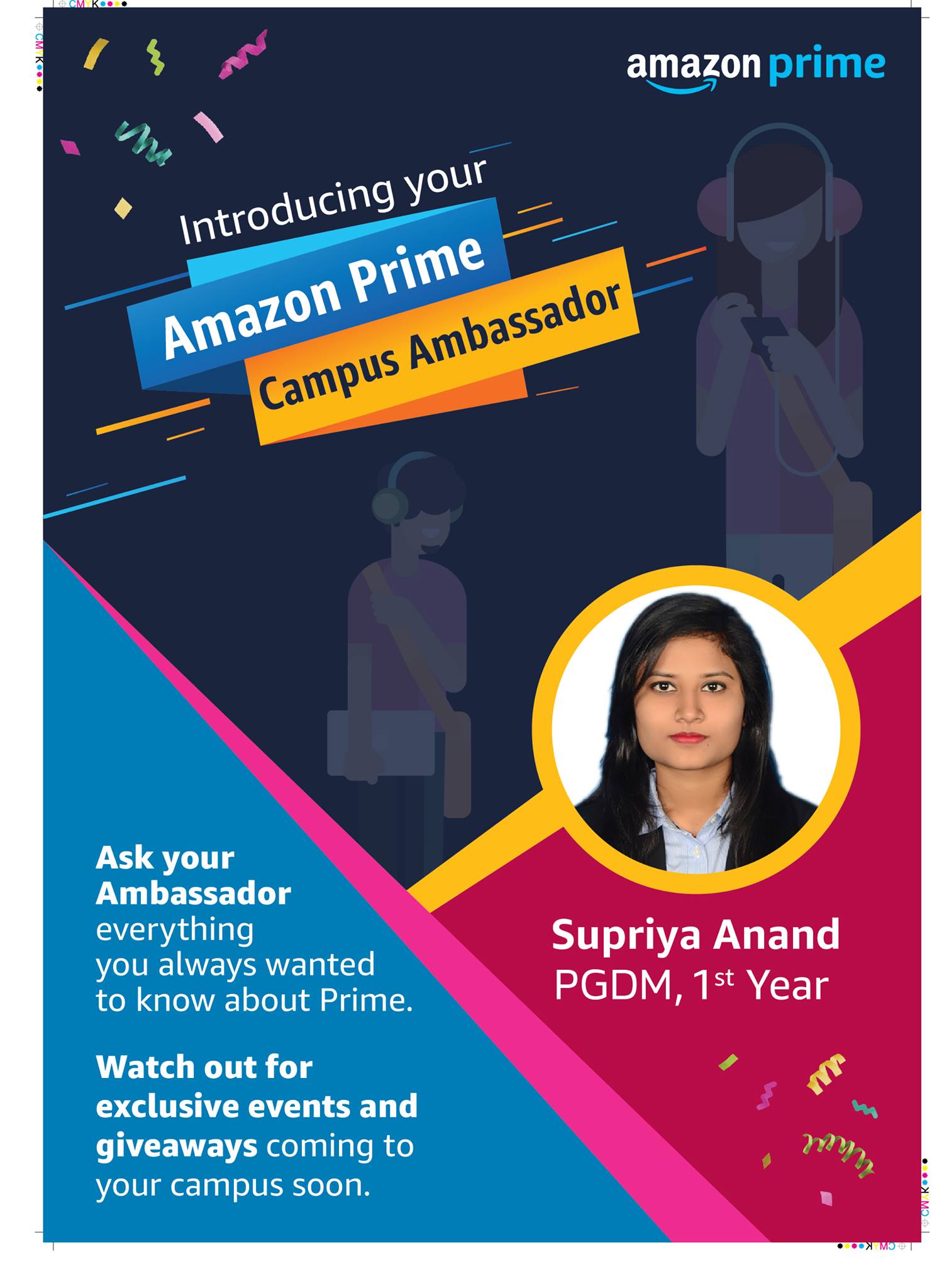 Congratulations to Supriya Anand on the Ambassador of Amazon