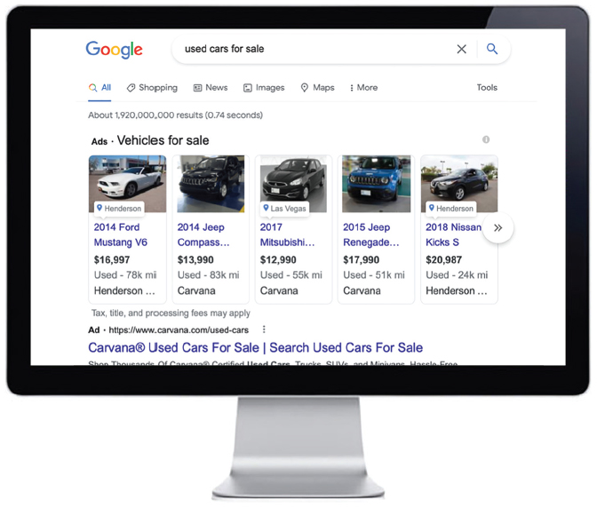 Vehicle Listing Ads Alpha Testing Green Line Automotive