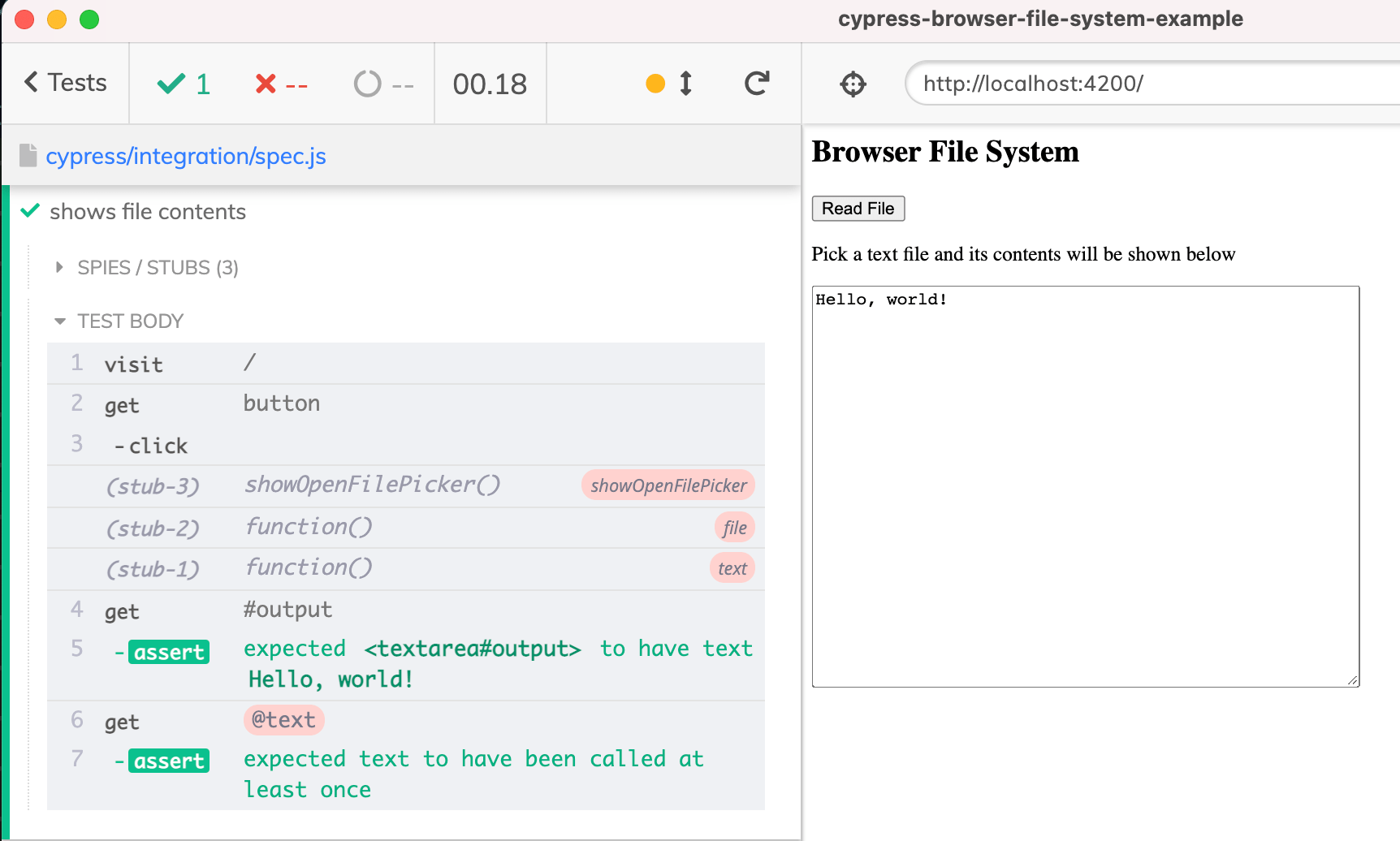 Test  Apps That Use The Browser FileSystem API Better world by