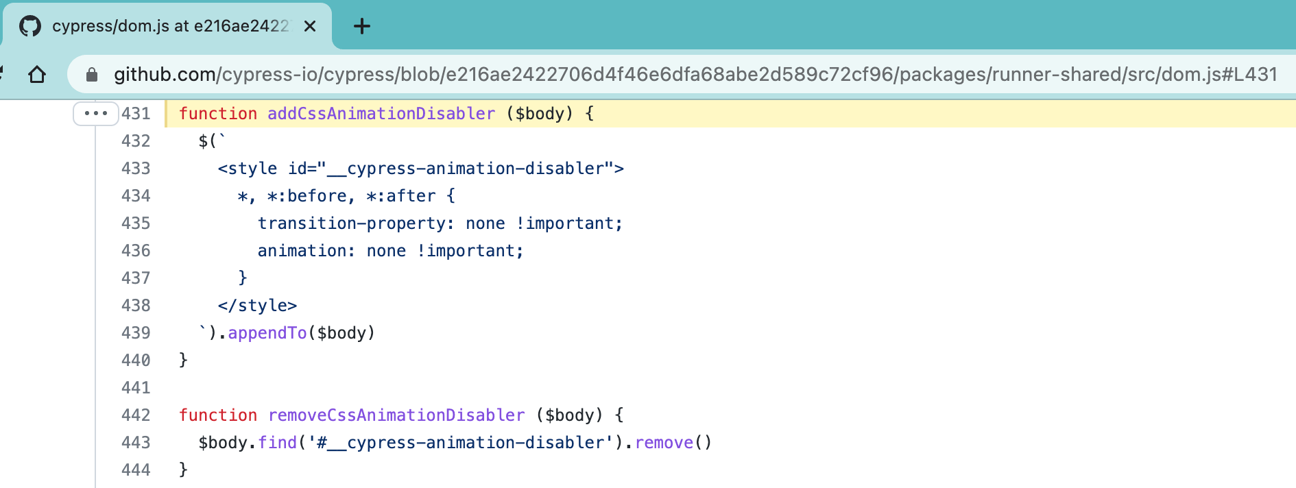 How Cypress Freezes CSS Animations And You Can Too Better world by better software