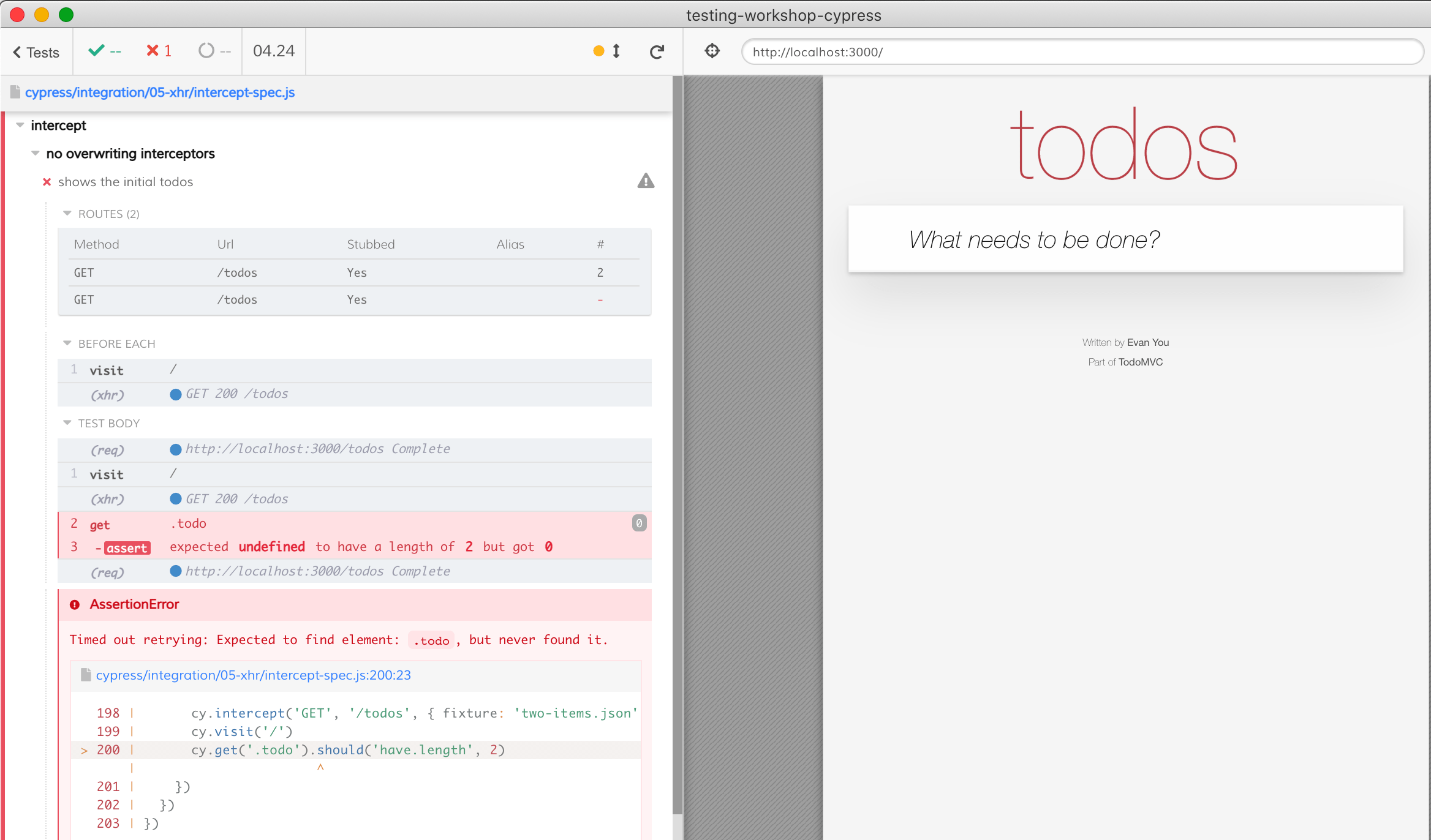 Cypress cy.intercept Problems Better world by better software