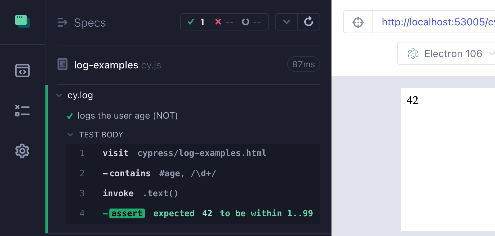A Better Cypress Log Command | Better world by better software