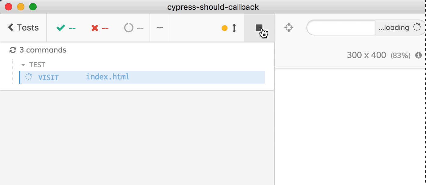 Cypress should callback Better world by better software