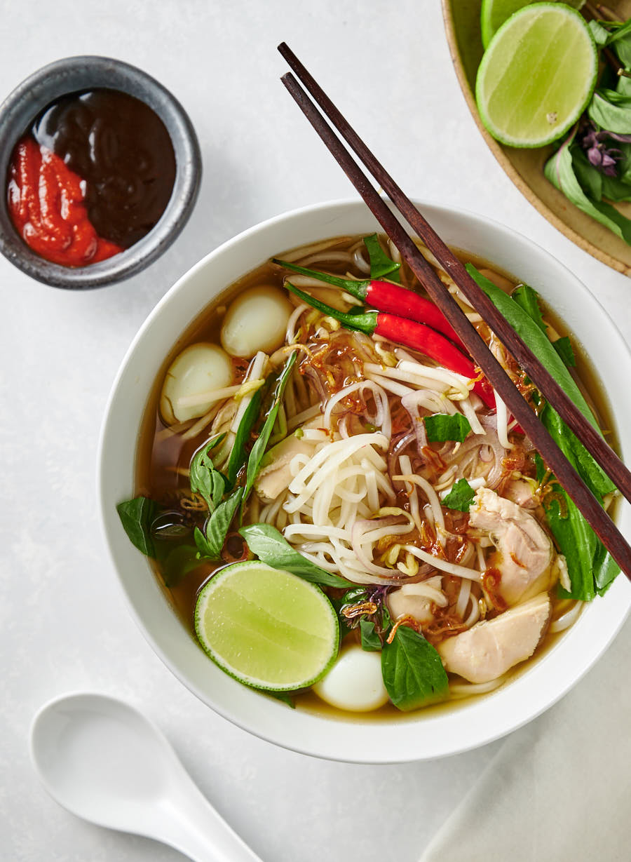 authentic pho ga vietnamese chicken noodle soup glebe
