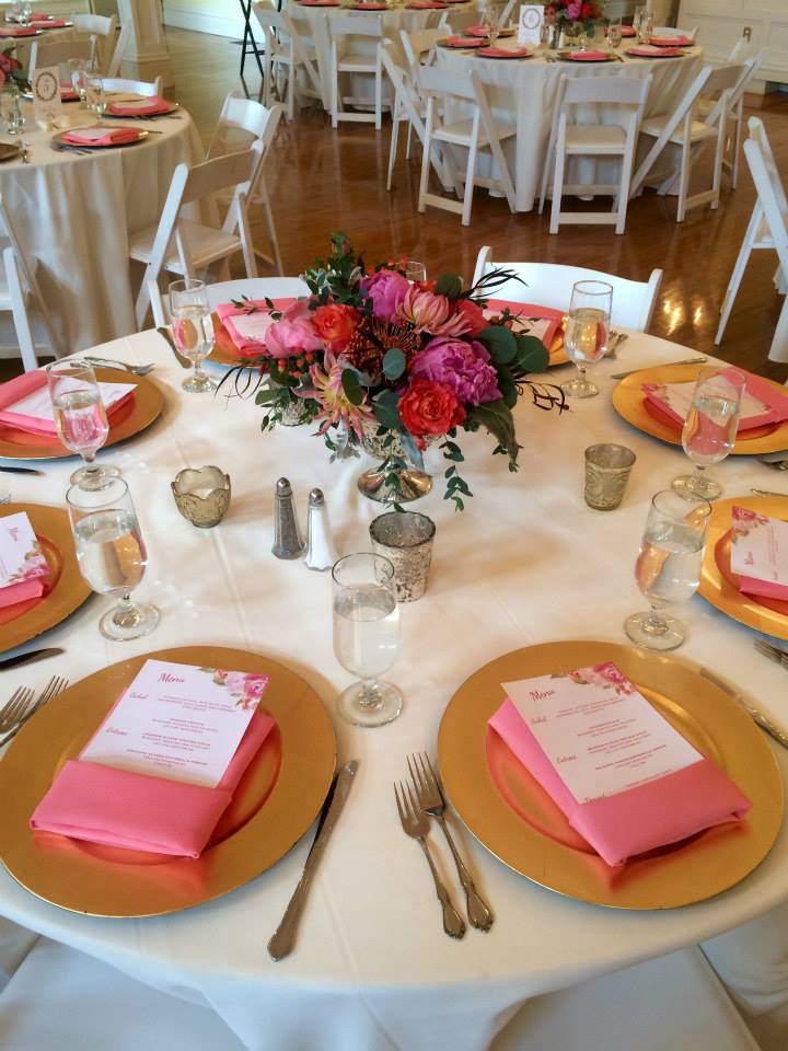 Emily & Derek Reception Glendale Florist