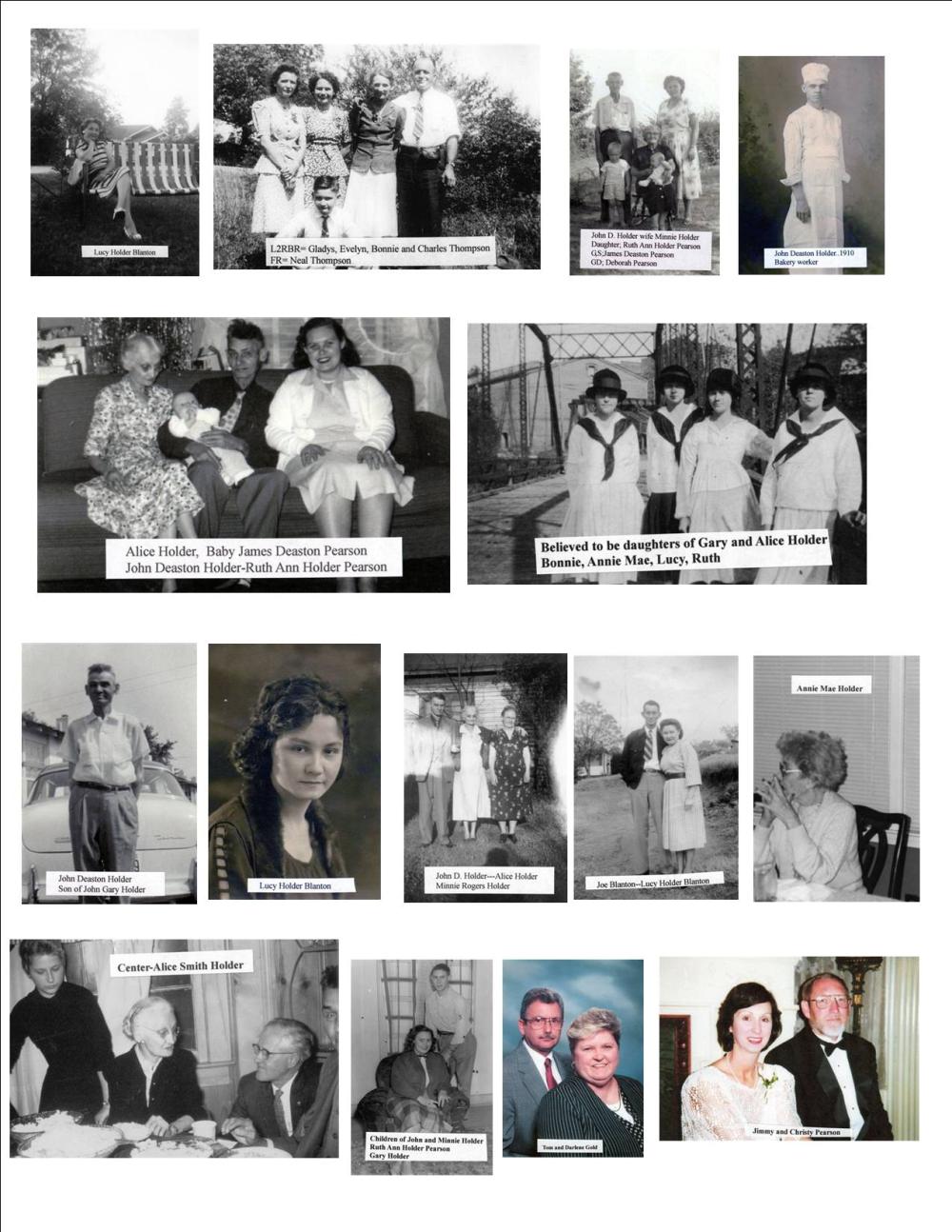 Robert Holder and Family