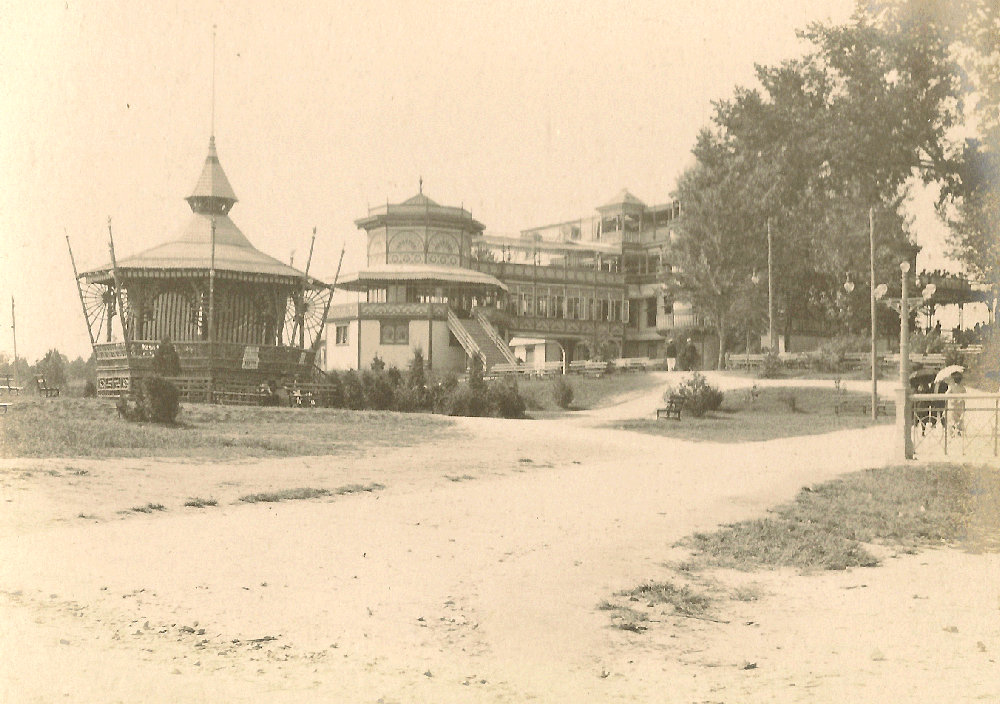 the Cabin John Bridge Amusement Park