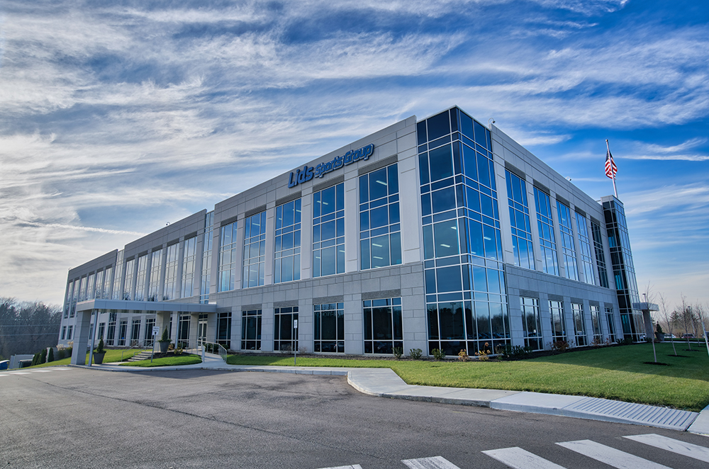 Lids Headquarters Glenmark Construction