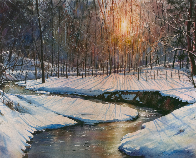 Glenn E. Blue Central Pennsylvania Watercolor Artist