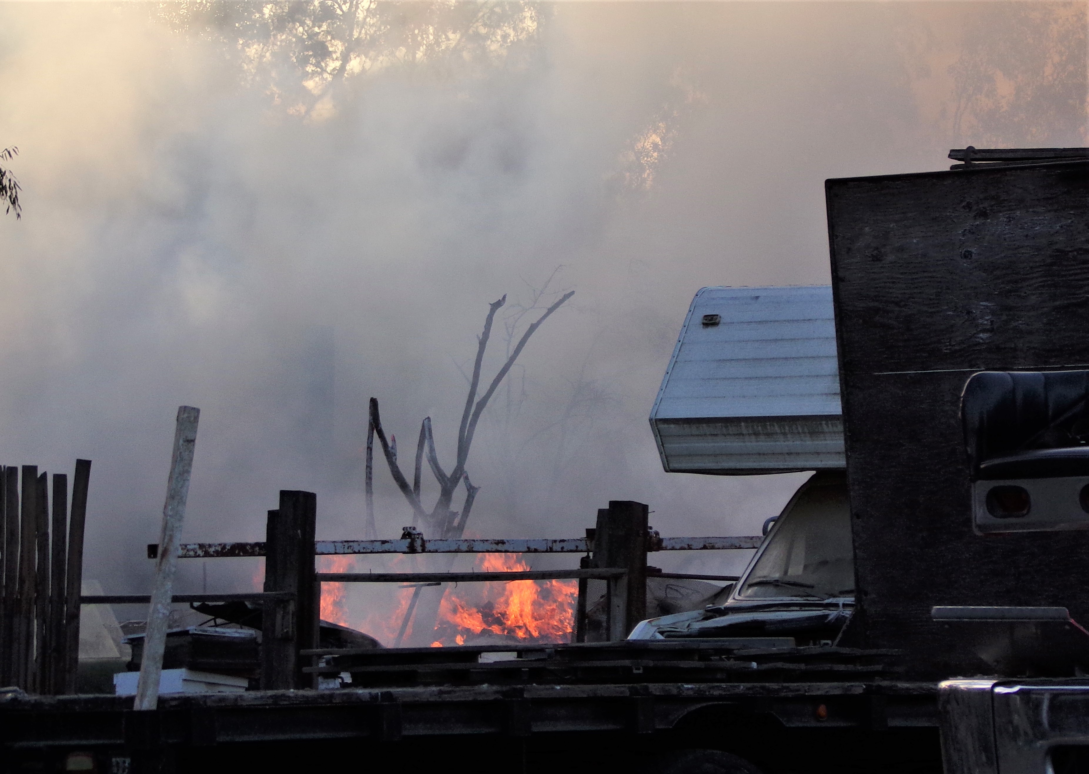 Fire ravages Skidmore Compound The Glenn County Observer