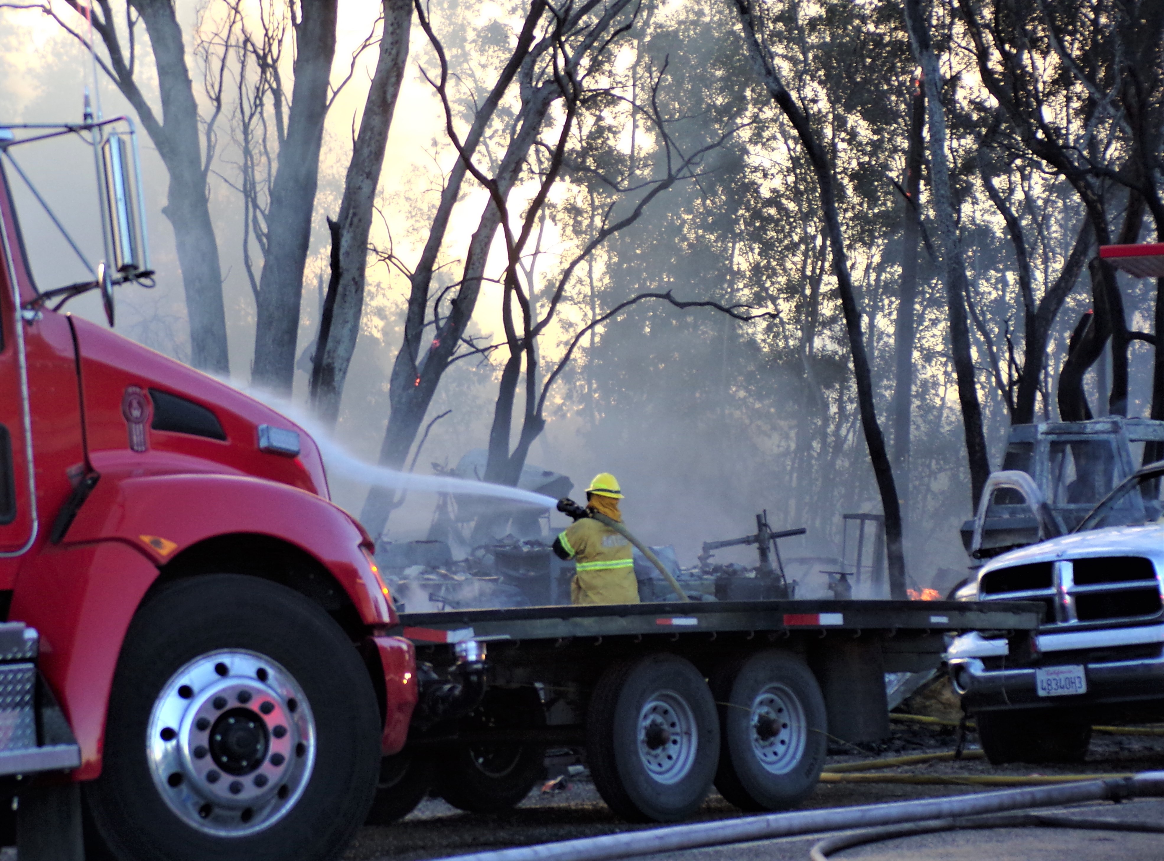 Fire ravages Skidmore Compound The Glenn County Observer