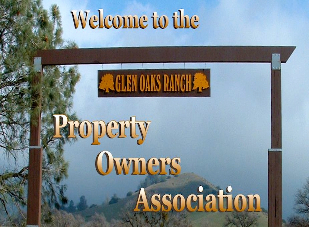 Glen Oaks Ranch Glen Oaks Property Owners Association
