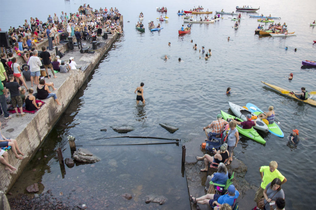 Concerts on the Pier — Not your usual museum experience, but maybe it
